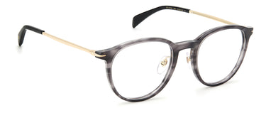 Designer Men David Beckham Eyeglasses: 1074/G - Grey(2)- SpecSMART Eye Clinic (Diagonal View)